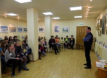 встреча с Заслуженным деятелем искусств Республики Марий Эл С.С. Алдушкиным